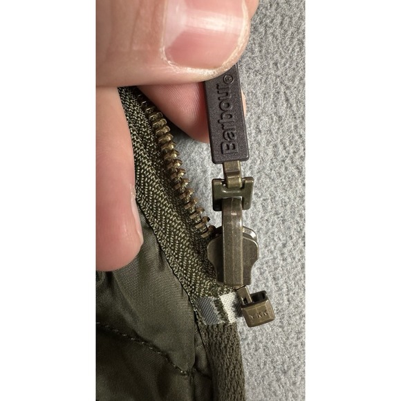 Barbour Vest Womens 6 Green Blue Tartan Betty Quilted Lined Gilet Quiet Luxury - Picture 5 of 9